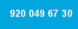 920 049 67 30